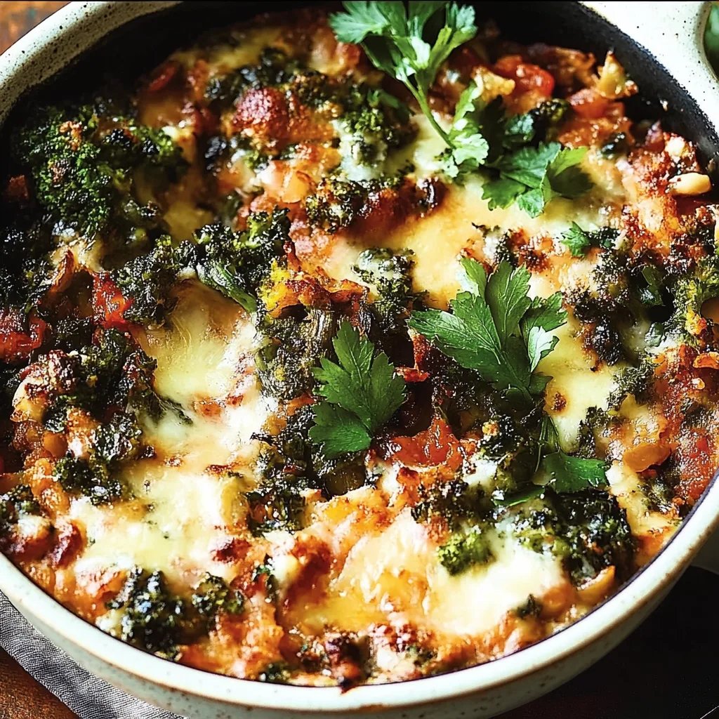 Linsen-Grünkohl-Moussaka