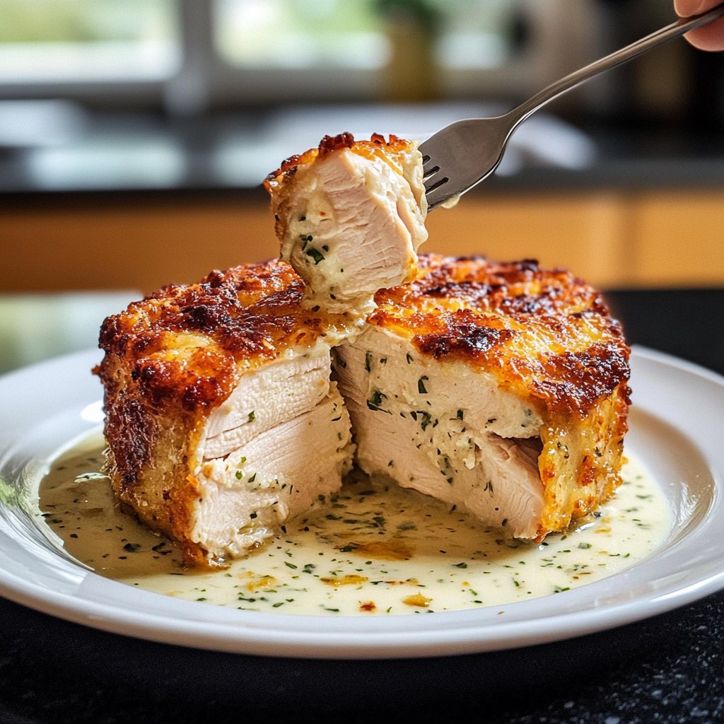 Hähnchenbrust in Joghurt Marinade