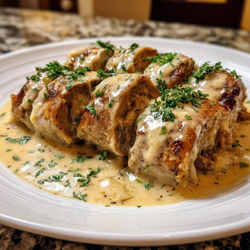 Hausmannskost Rinderrouladen mit Rahmsoße