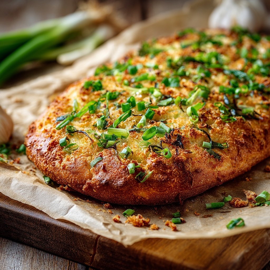 Zupfbrot Mit Lauchzwiebeln