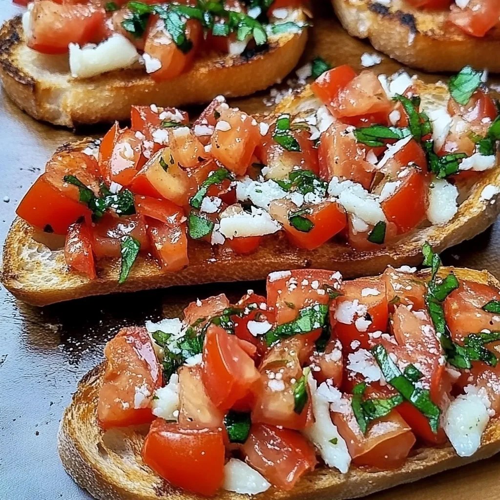 Leckere Bruschetta - Wie beim Italiener