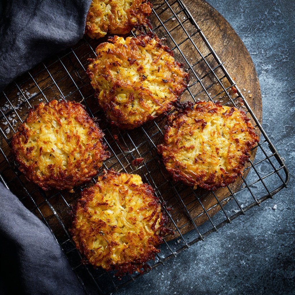 Blumenkohl Rösti Im Ofen