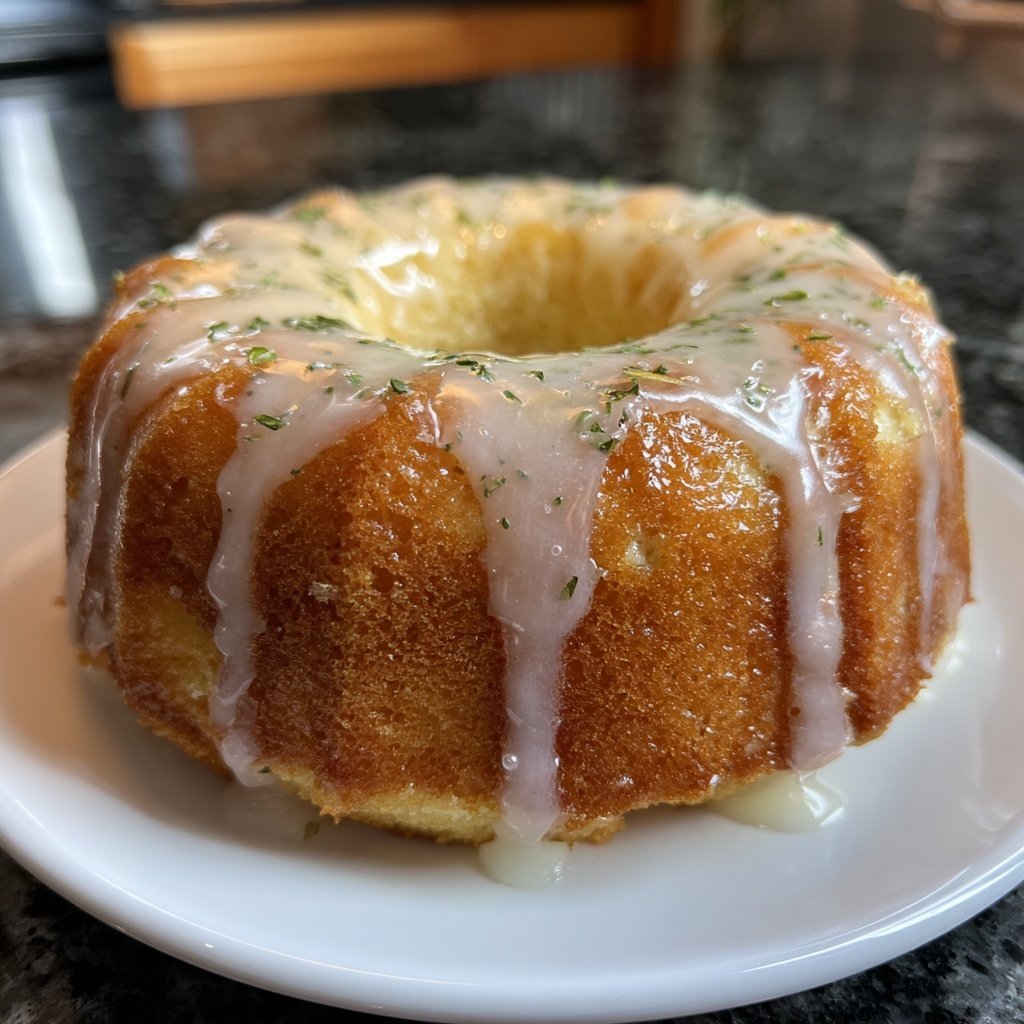 Zitronenkuchen mit Joghurtfüllung