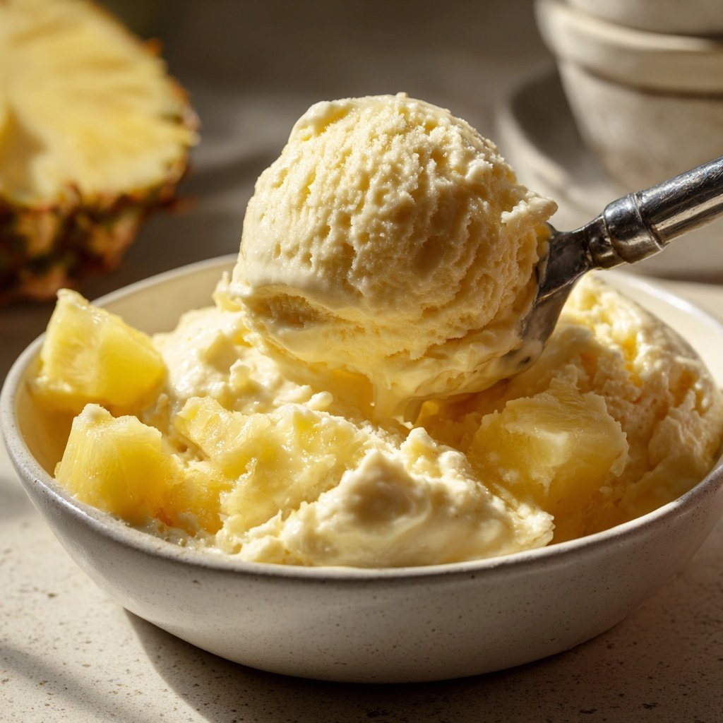 Eis Selber Machen Mit Ananas