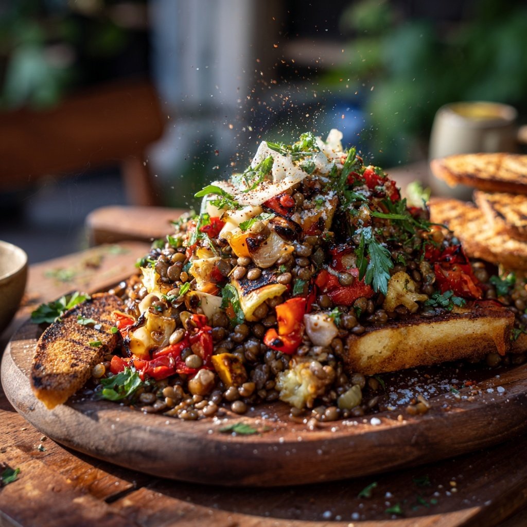 Grill Beilagen Mit Linsen