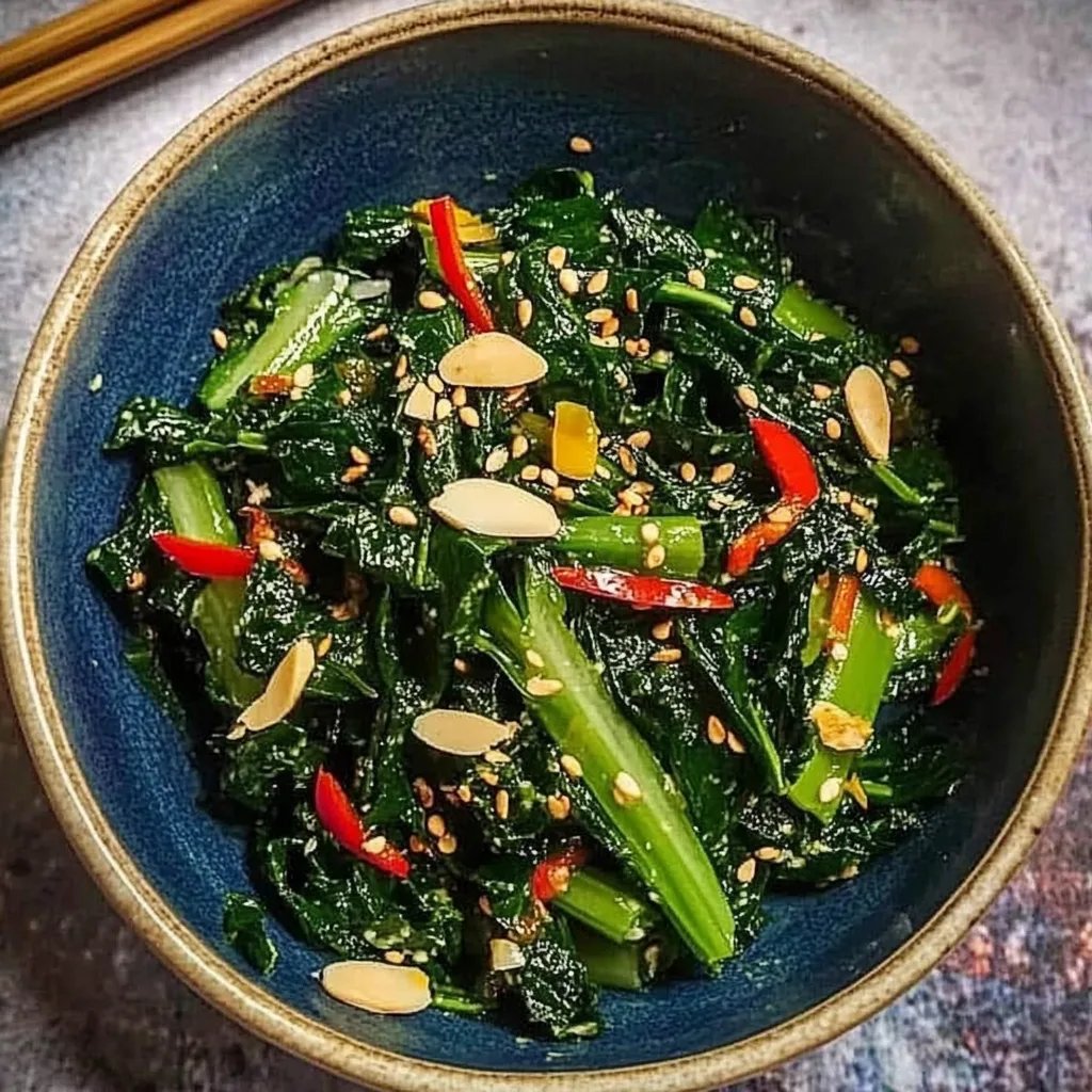Koreanischer Grünkohl-Salat