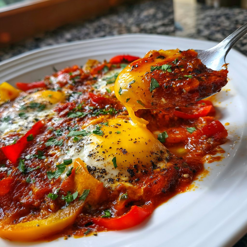 Shakshuka mit Knoblauch