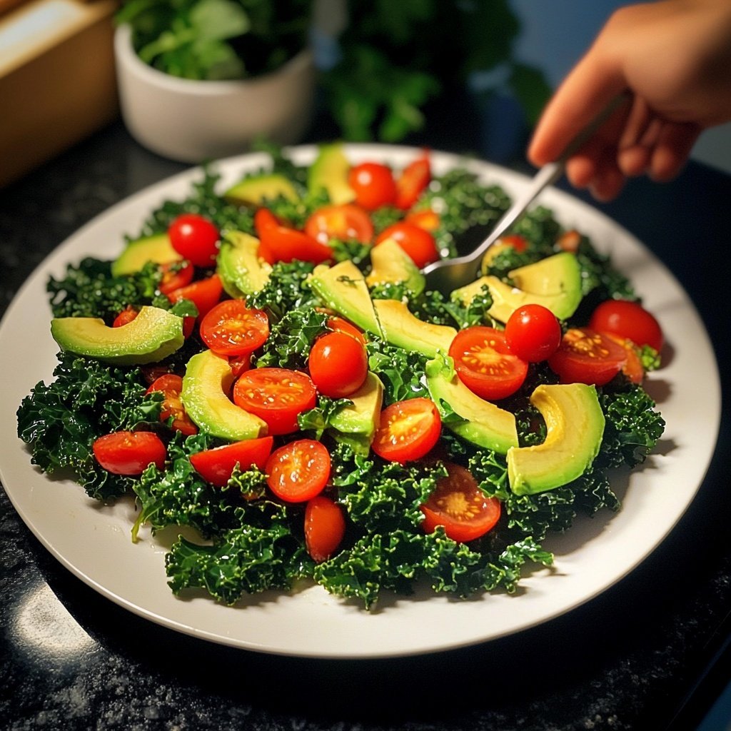 Wholesome Kale Delight – Frischer Salatgenuss