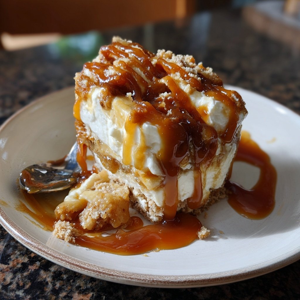 Bratapfel Karamell Trifle