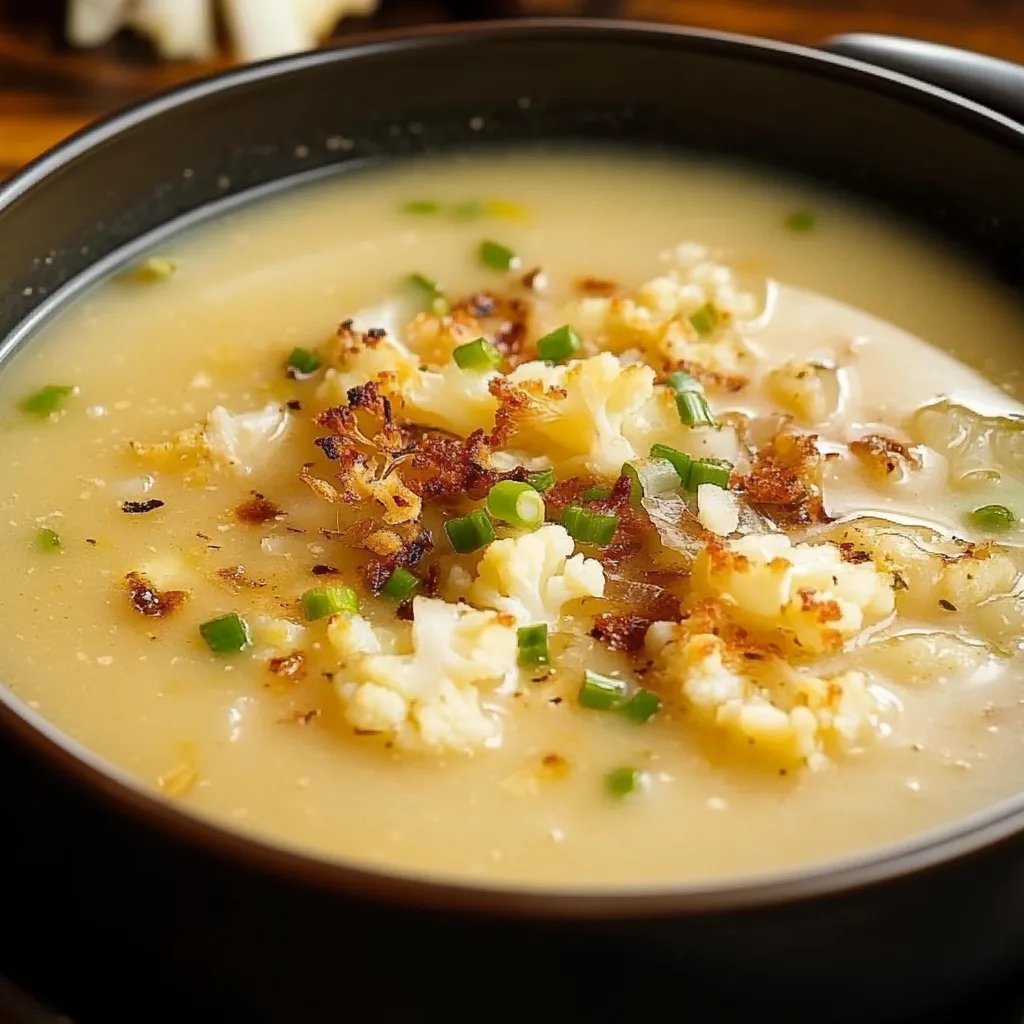 Omas Blumenkohlsuppe